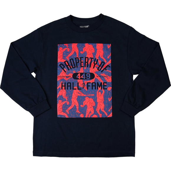 Hall of Fame Property of Players Long Sleeve Tee - Picture 2 of 7